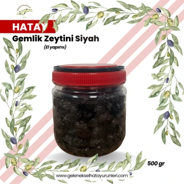 Gemlik zeytini siyah 500 gr