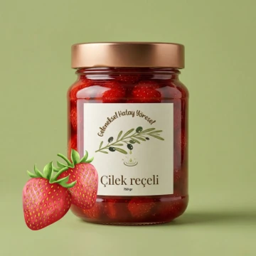 Çilek reçeli 750 gr