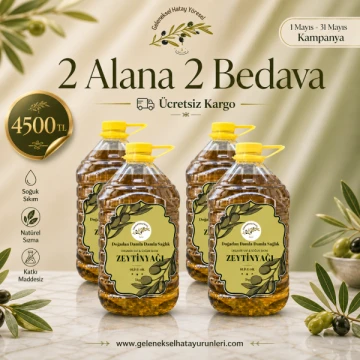 Sızma Zeytinyağı 2 Alana 2 Bedava