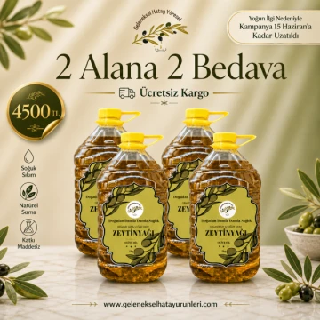 Sızma Zeytinyağı 2 Alana 2 Bedava