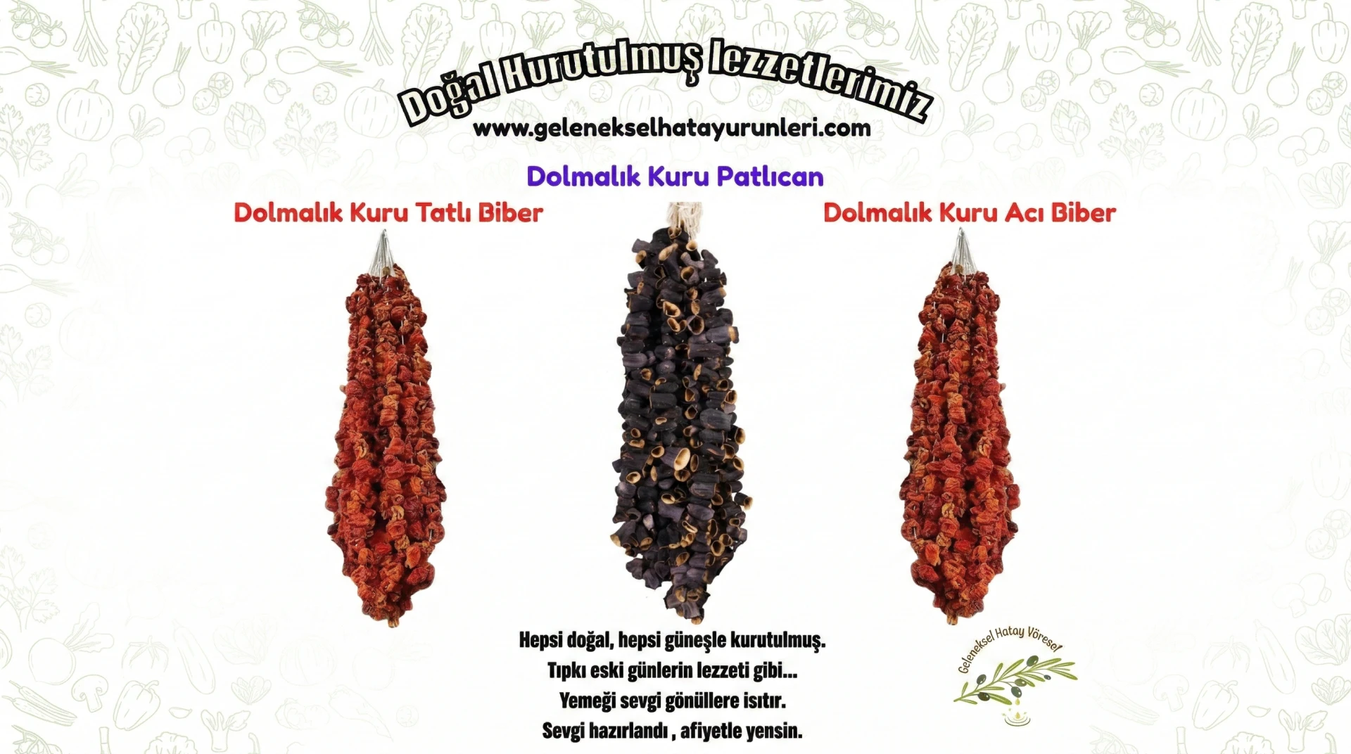 Geleneksel Hatay Ürünleri - Hatay Yöresel Ürünler