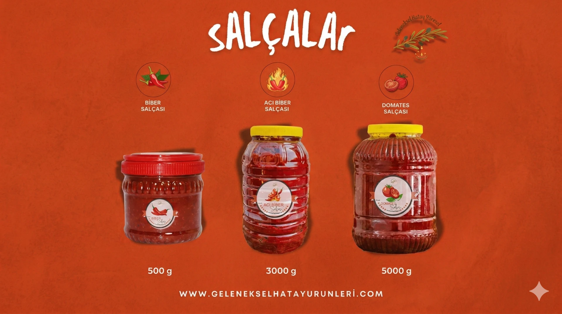 Geleneksel Hatay Ürünleri - Hatay Yöresel Ürünler